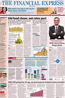 Financial Express Delhi - August 26th 2016