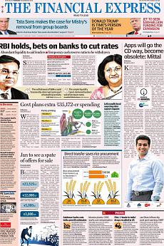 Financial Express Delhi - December 8th 2016