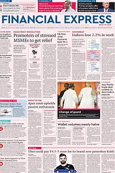 Financial Express Delhi - March 10th 2018