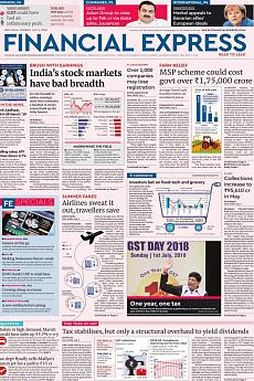 Financial Express Delhi - July 2nd 2018