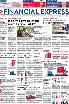 Financial Express Delhi - June 18th 2020