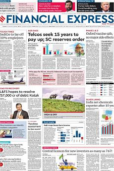 Financial Express Delhi - July 21st 2020