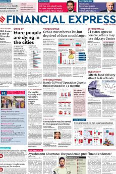 Financial Express Delhi - September 21st 2020