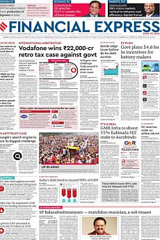 Financial Express Delhi - September 26th 2020