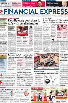 Financial Express Delhi - October 13th 2020