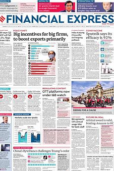 Financial Express Delhi - November 12th 2020