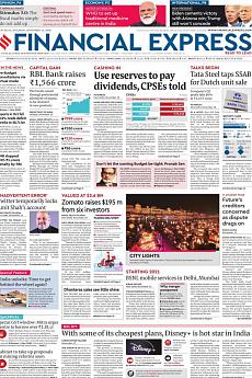 Financial Express Delhi - November 14th 2020