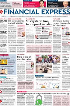 Financial Express Delhi - January 13th 2021