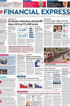 Financial Express Delhi - January 23rd 2021