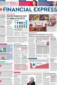 Financial Express Delhi - January 27th 2021