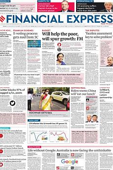 Financial Express Delhi - February 13th 2021