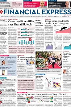 Financial Express Delhi - March 4th 2021