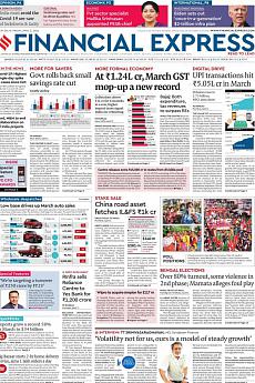 Financial Express Delhi - April 2nd 2021