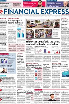 Financial Express Delhi - April 15th 2021