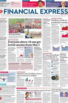 Financial Express Delhi - April 20th 2021