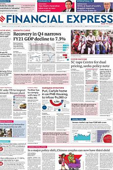 Financial Express Delhi - June 1st 2021