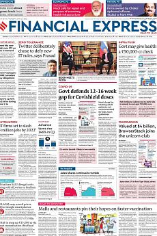 Financial Express Delhi - June 17th 2021